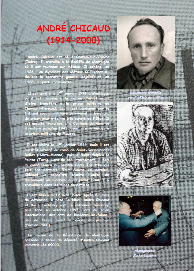 André Chicaud : Buchenwald